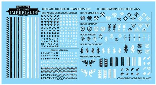 03-88 L/I: MECHANICUM KNIGHTS MAGAERA/STYRIX