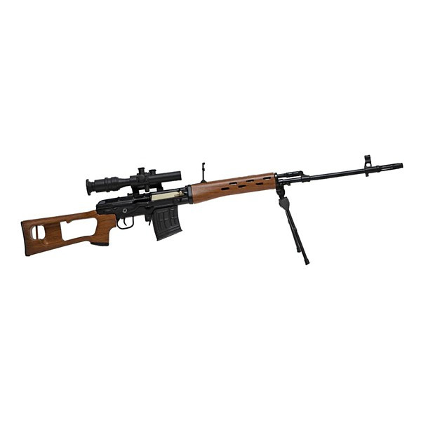 GOASVD-BLACK GoatGuns 1/4 Scale Die Cast SVD Model