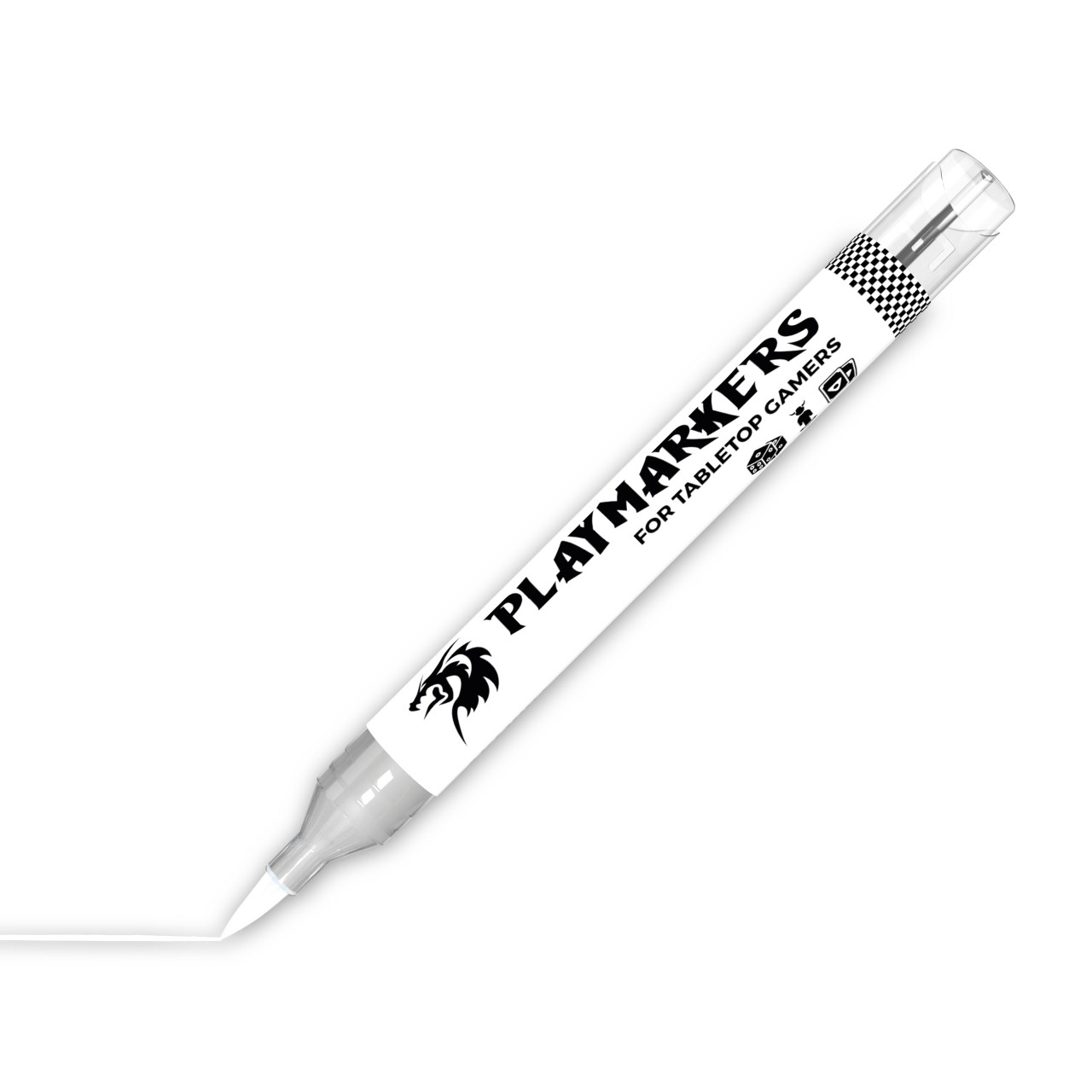 AKIM003 Playmarkers : White Acrylic Gamers Paint