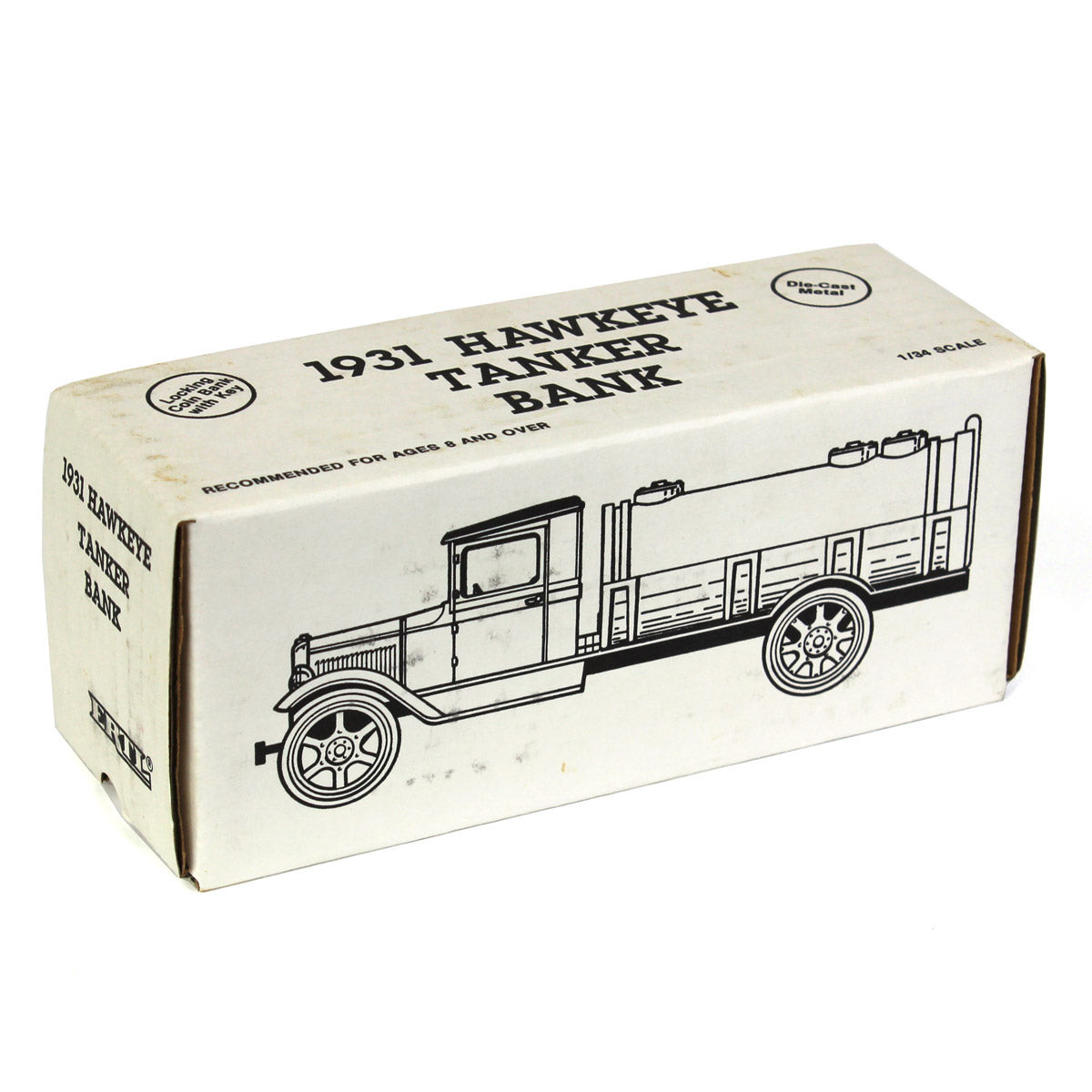 ERT2972 Collection Ertl  1/34 1931 Hawkeye Motor Truck Signal Oil  Bank  #2164