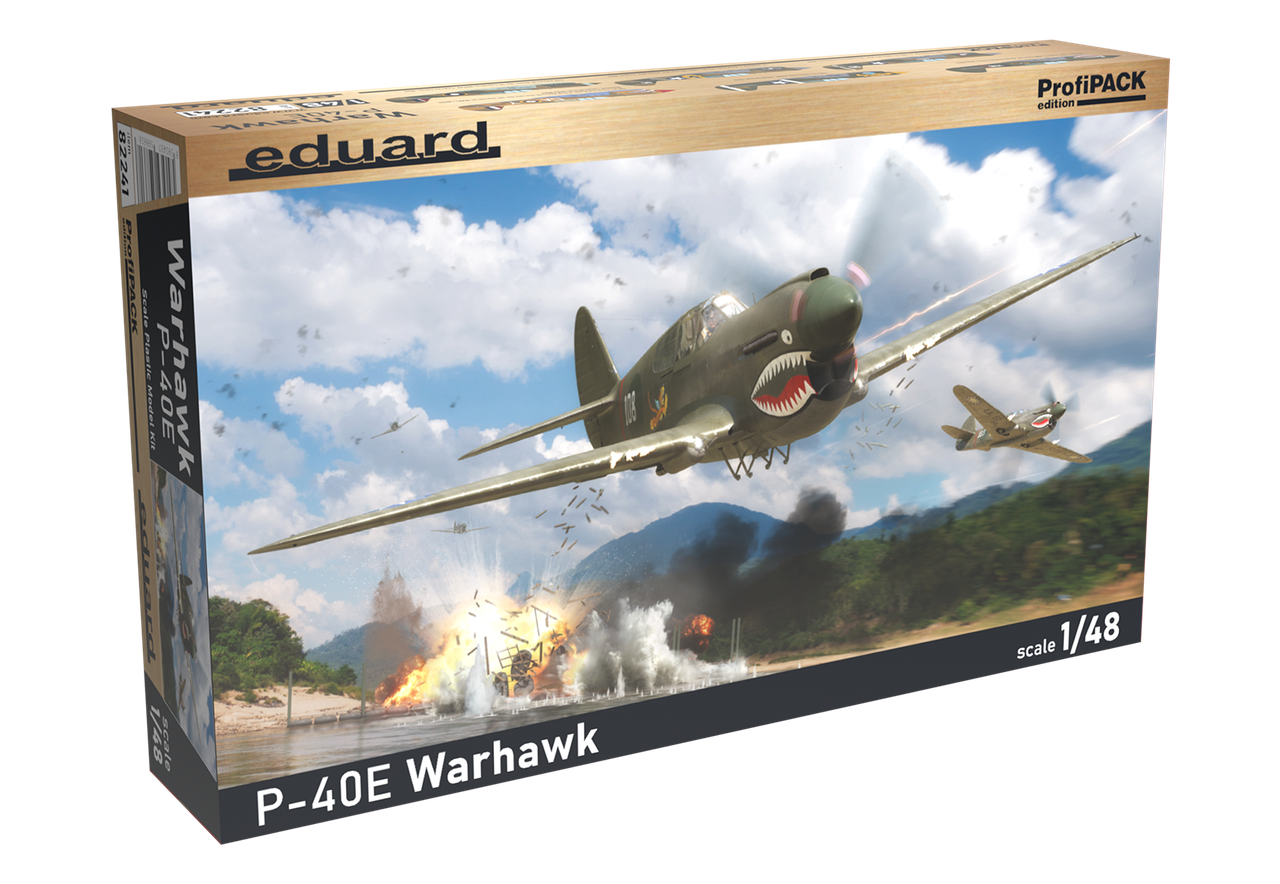 EDU82241 Eduard 1/48 P-40E Warhawk Profipack Edition