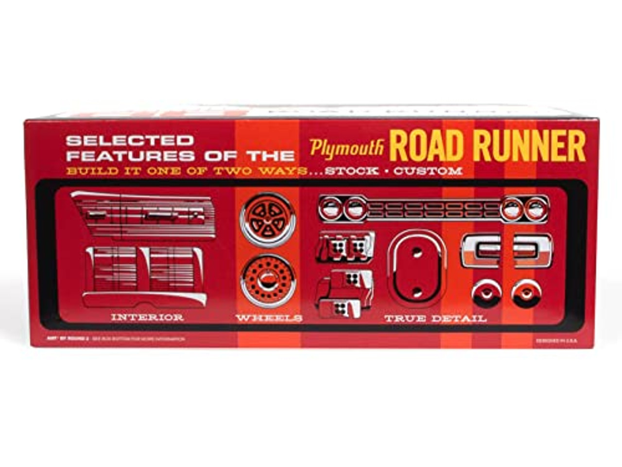 AMT1363  AMT 1968 Plymouth Road Runner Customizing Kit 1/25