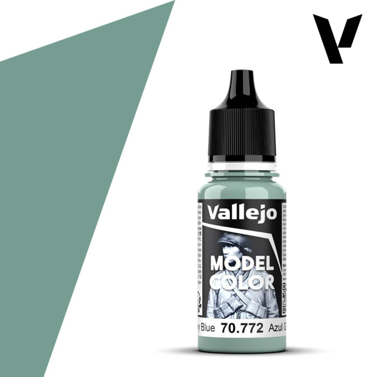 VLJ70772 Vallejo Model Color 171 - Medium Grey Blue (18ml)