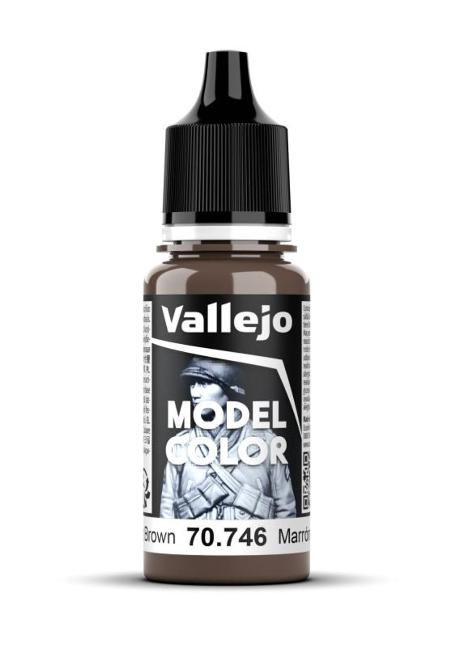 VLJ70746 Vallejo Model Color 016 - Chestnut Brown (18ml)