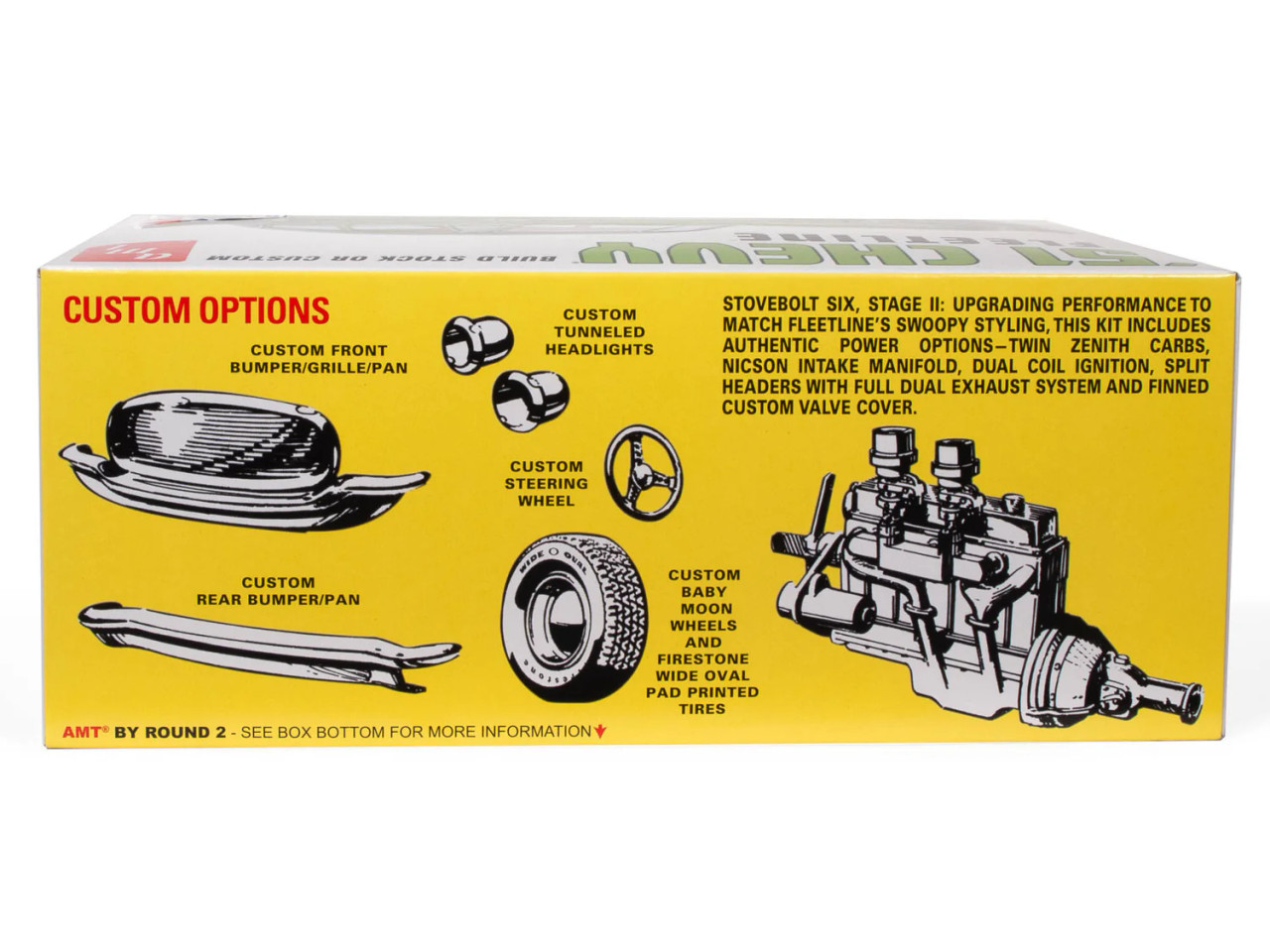 AMT1378 AMT 1951 Chevrolet Fleetline 1/25 Scale