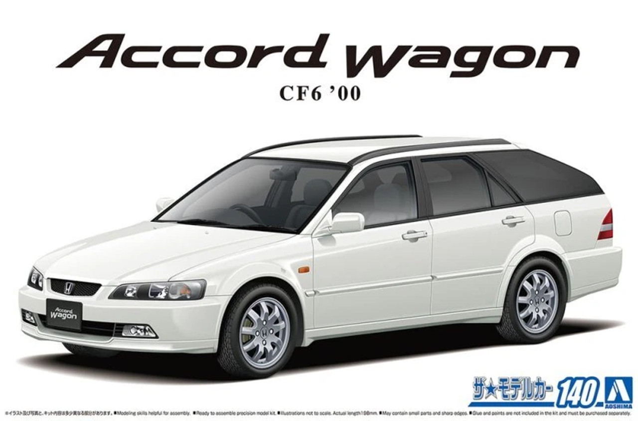 AOS06933 Aoshima 1/24 Honda CF6 Accord Wagon VTL '00 Car