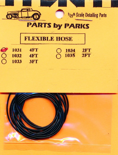 PBP1031 4 ft. Hollow/Flexible Rubber Hose (Approx. Scale 1')