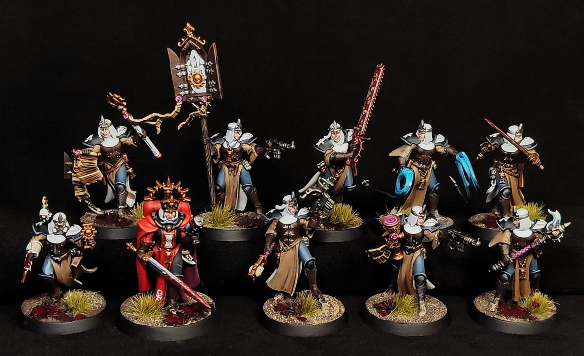 GW52-64 ADEPTA SORORITAS: SISTERS NOVITIATE SQD