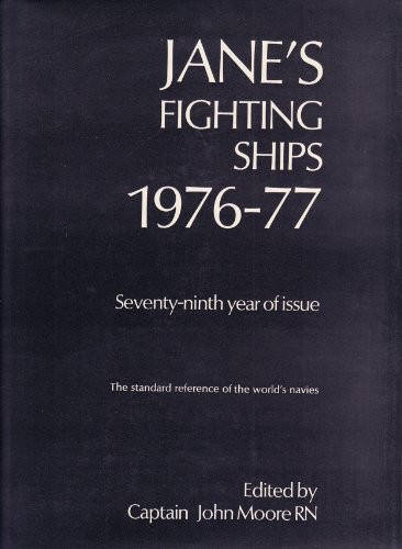USED RARE BOOK Jane's Fighting Ships 1976-77