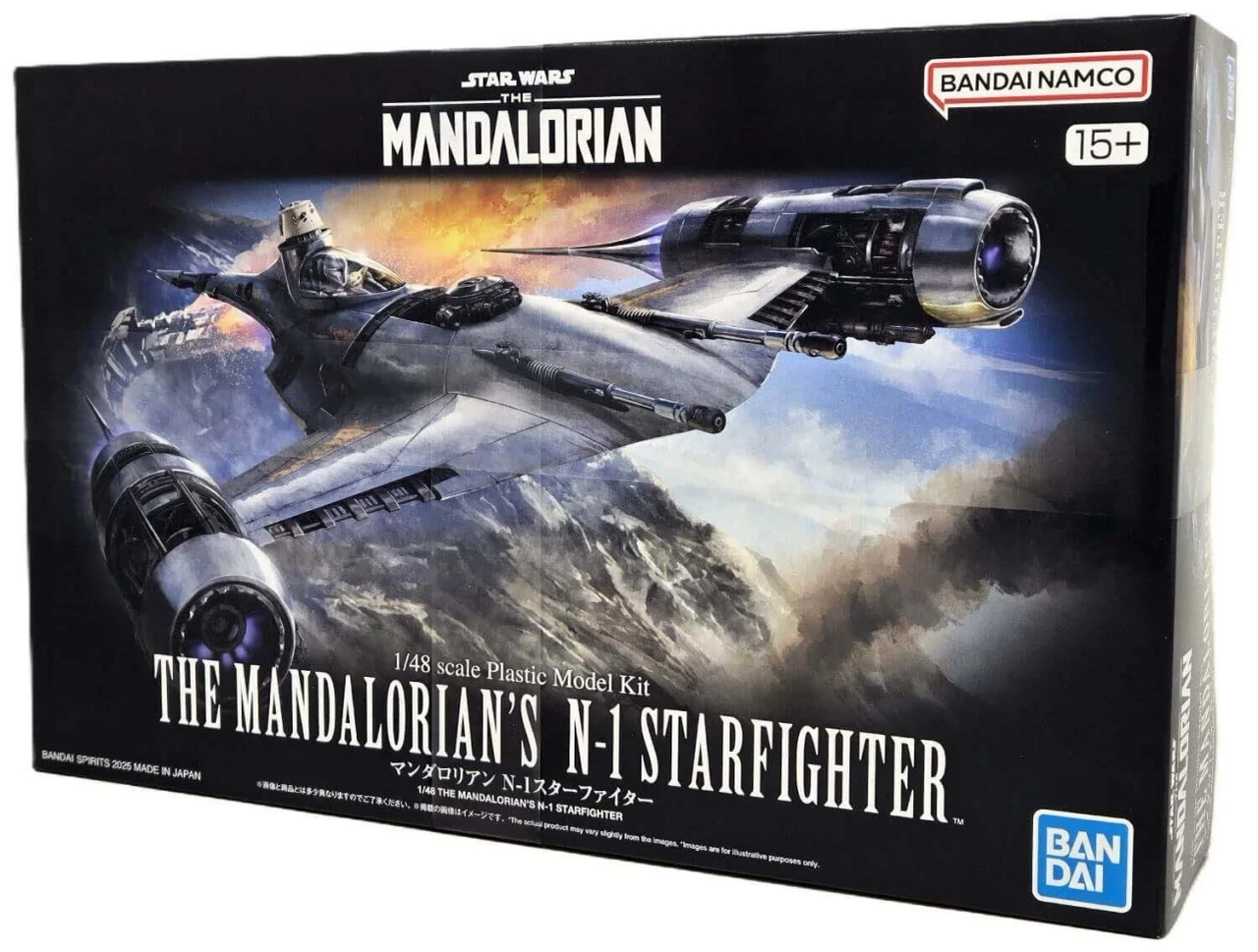 BAN2783949 Bandai Star Wars 1/48 The Mandalorian's N-1 Starfighter "The Mandalorian"