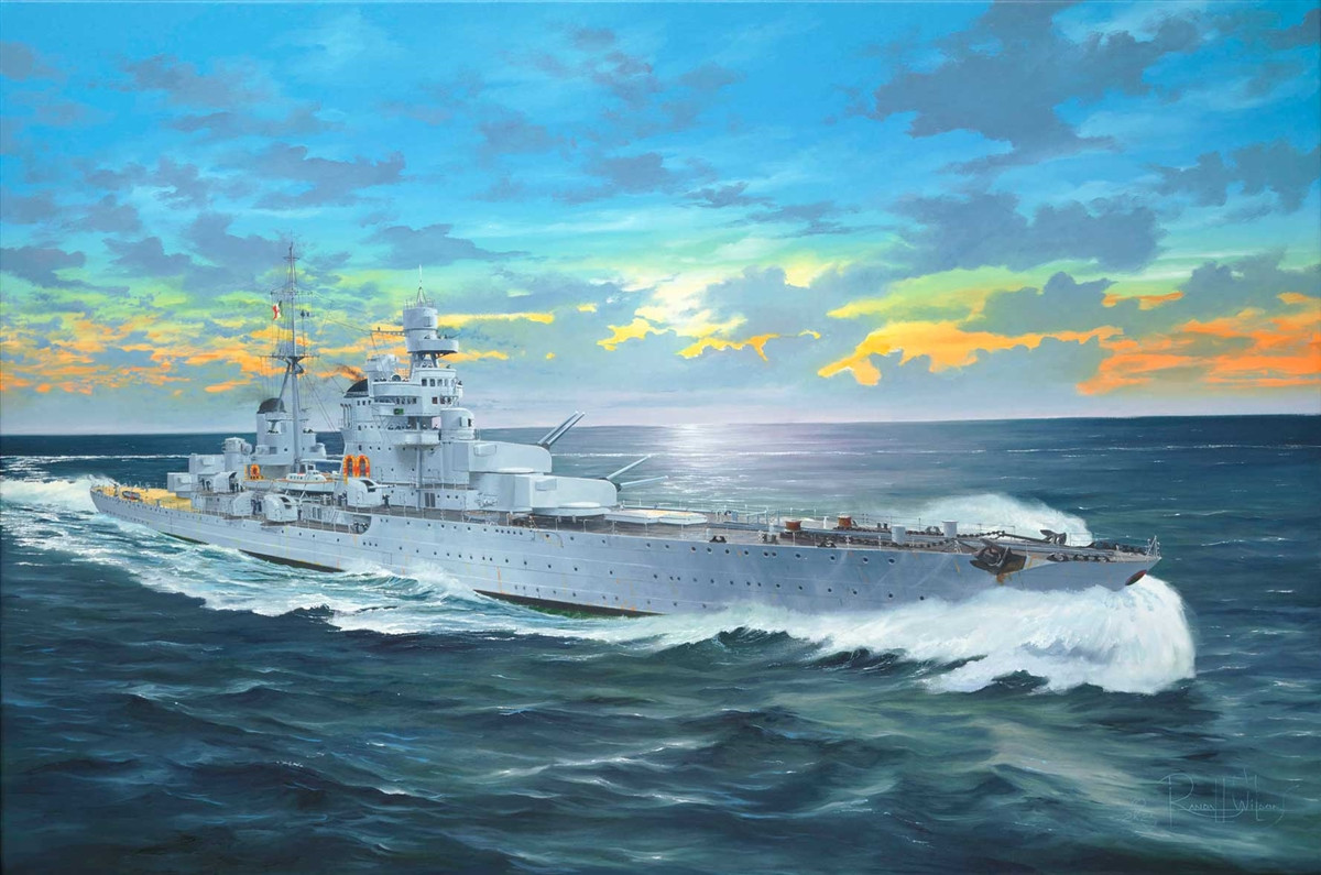TSM05381 Trumpeter Italian Heavy Cruiser Pola 1/350