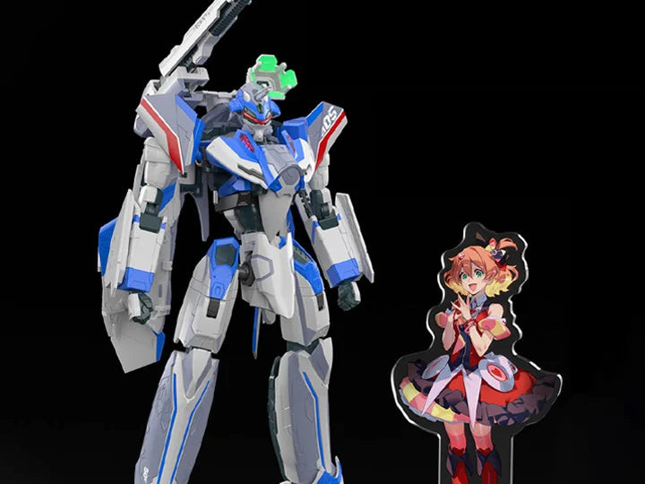 BAN2812836 Bandai HG 1/100 Vf-31J Siegfried (Hayate Immelmann Use) Deluxe Set "Macross"