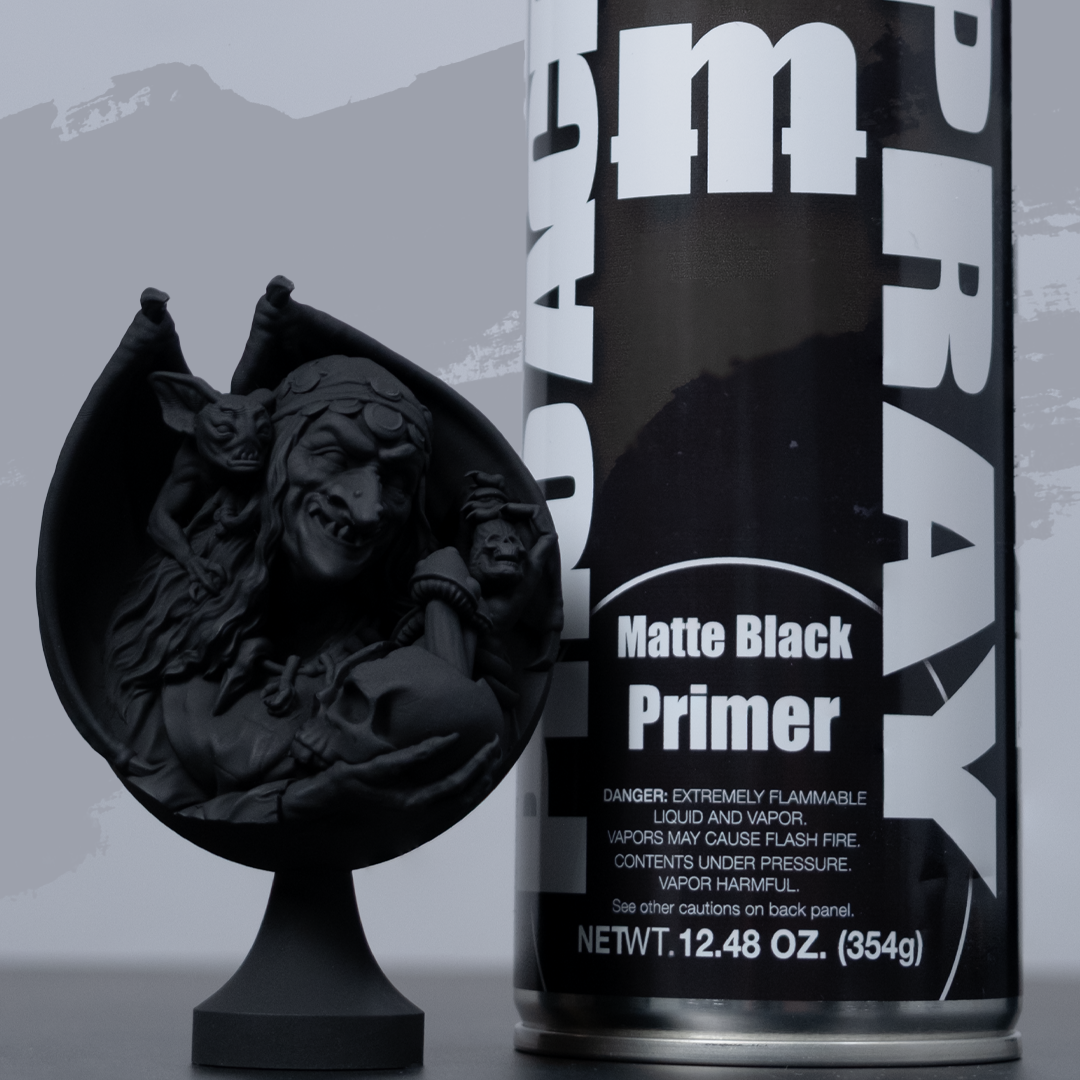 MMH-MPAR-P02 PRO Acryl SPRAY - Matte Black Primer