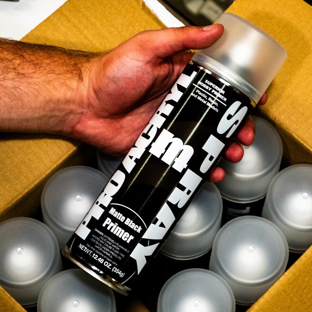 MMH-MPAR-P02 PRO Acryl SPRAY - Matte Black Primer