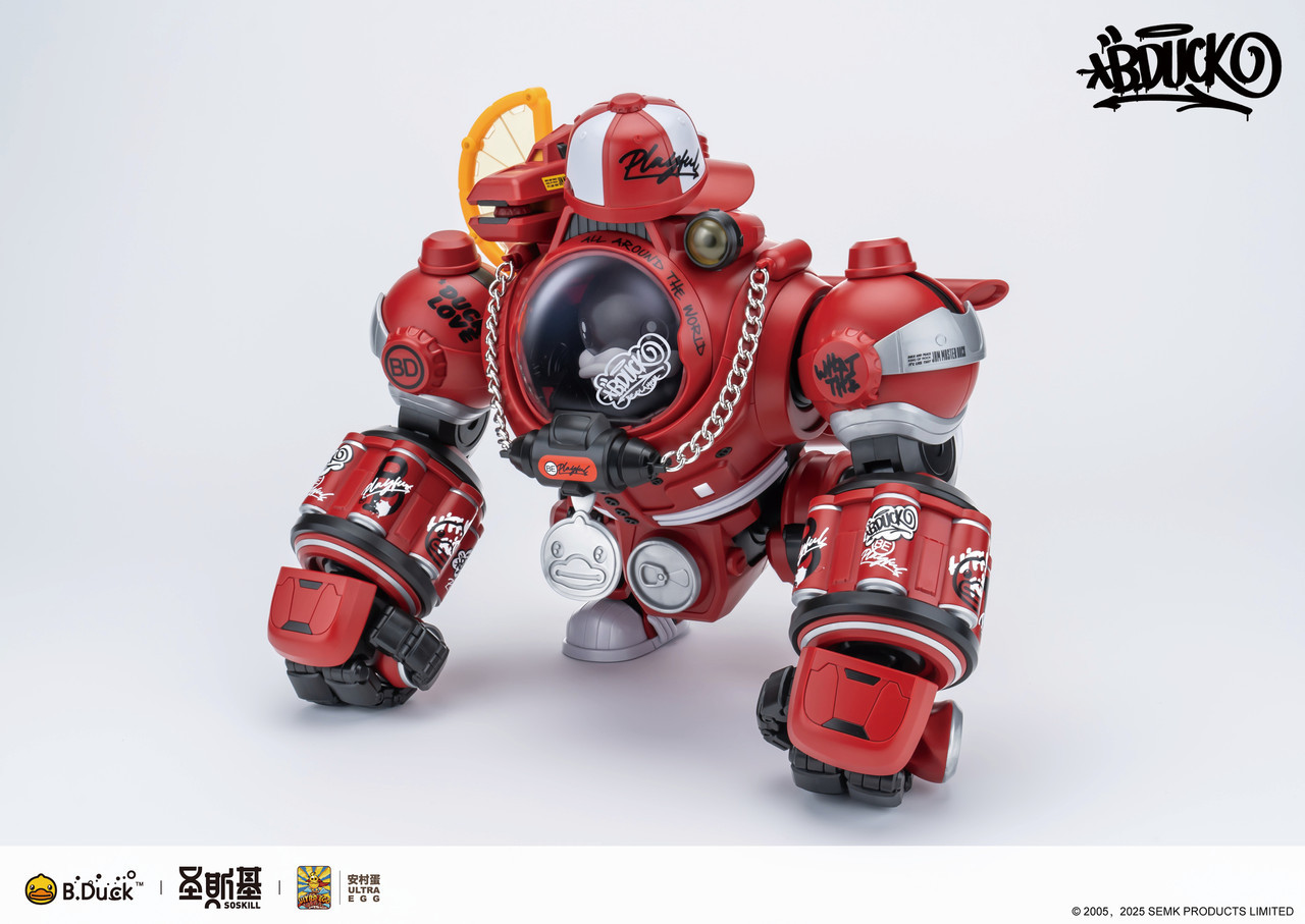 EST-83368003 Eastern Model SHENGGE SOSKILL x ULTRA EGG Hip hop Duck Plastic Model Kit