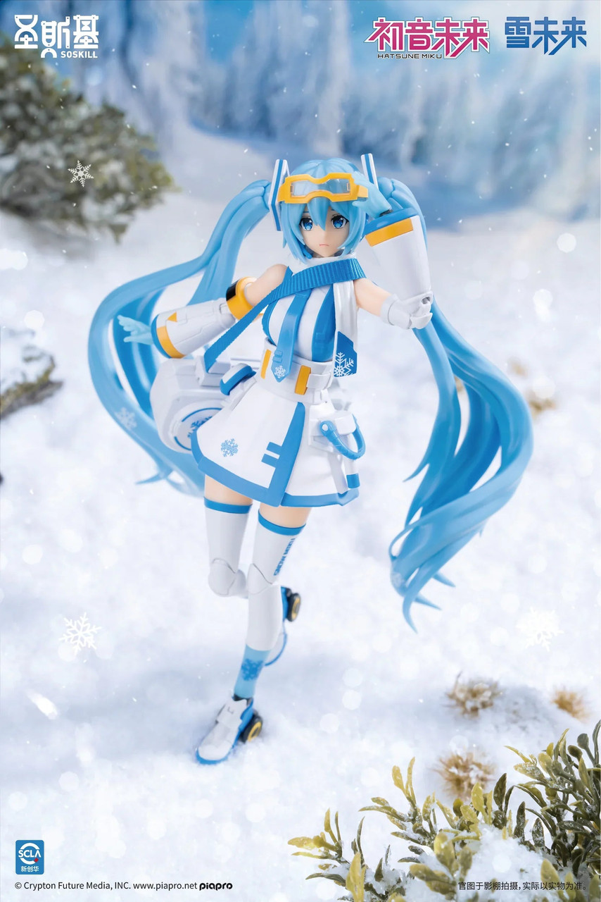 EST83368004 Eastern Model SHENGGE SOSKILL X Hatsune Miku Snow Miku Plastic Model Kit