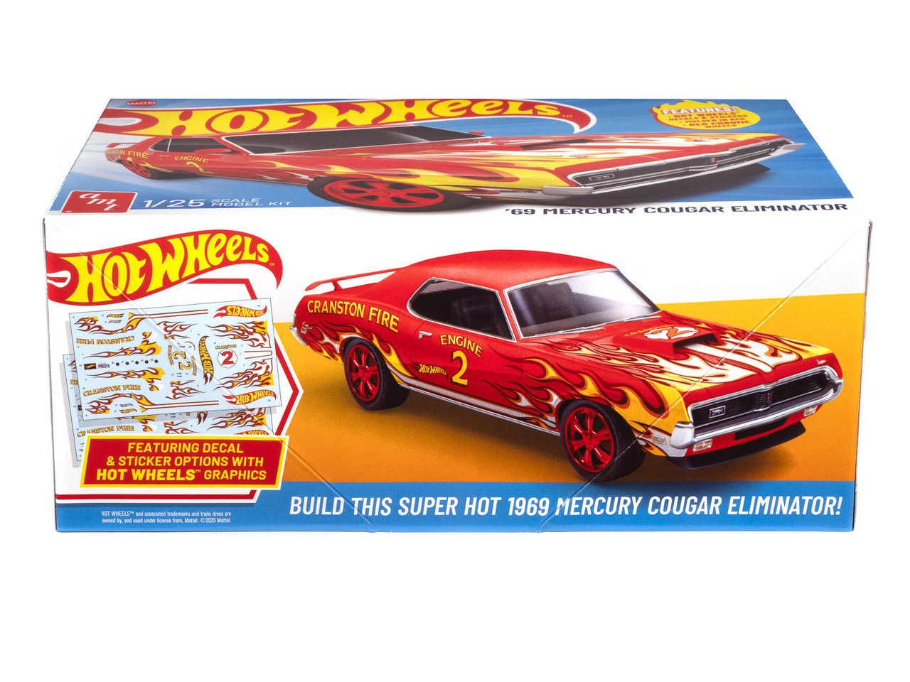 AMT1527 '69 Mercury Cougar Eliminator (Hot Wheels)
