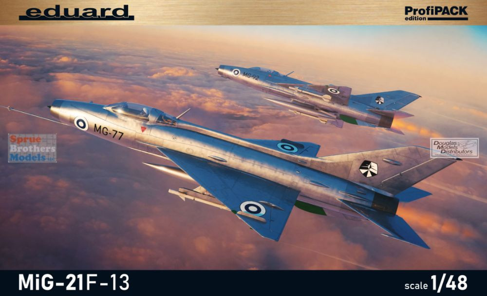 EDU82191X Eduard 1/48 Eduard MiG-21F-13 Fishbed OVERTREES