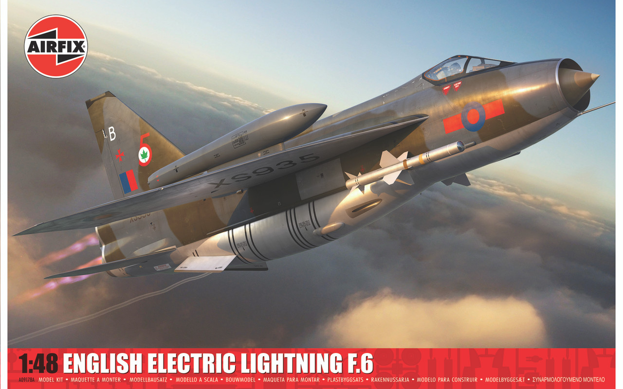 ARXA09178A English Electric Lightning F.6 + Collectors Coin 1/48