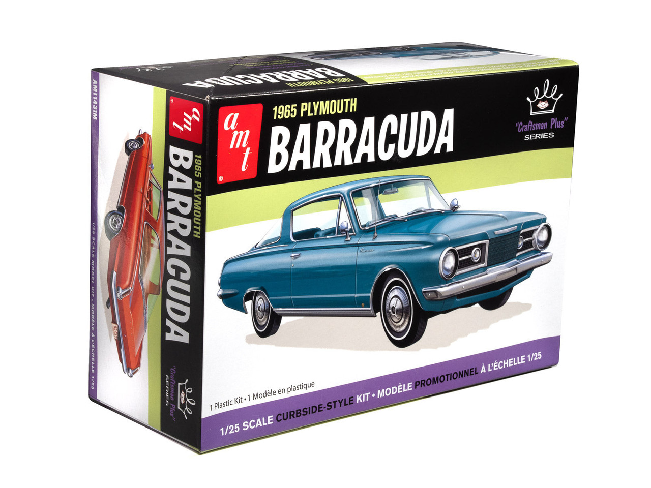 AMT1431 AMT 1965 Plymouth Barracuda Craftsman Plus Series 1/25