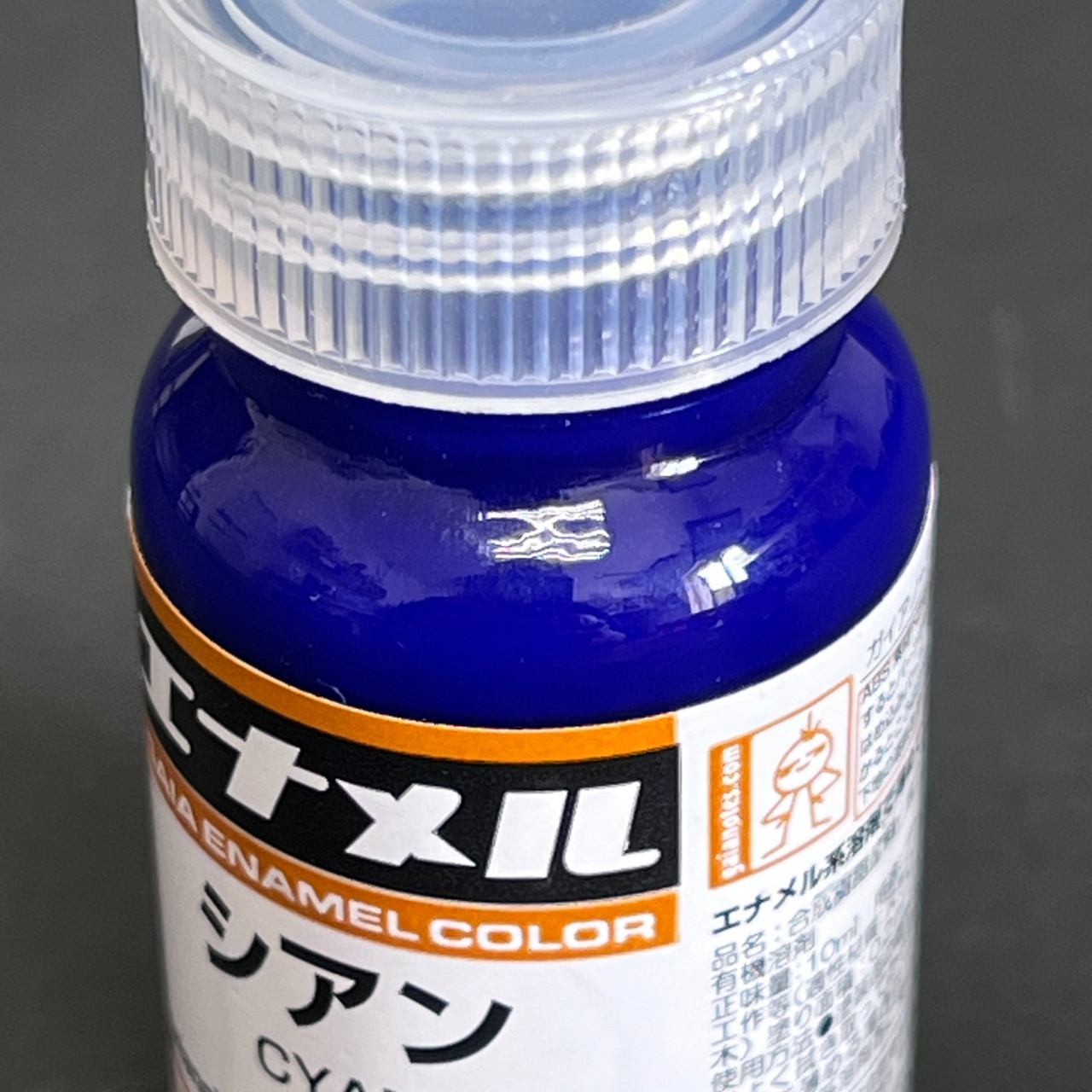 GANGE003 Gaianotes GE-003 CYAN Enamel Color, 10ml [74003] -Enamel Color