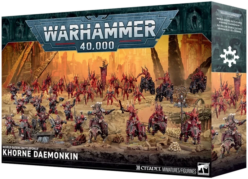 GW67-07 WORLD EATERS B/FORCE: KHORNE DAEMONKIN