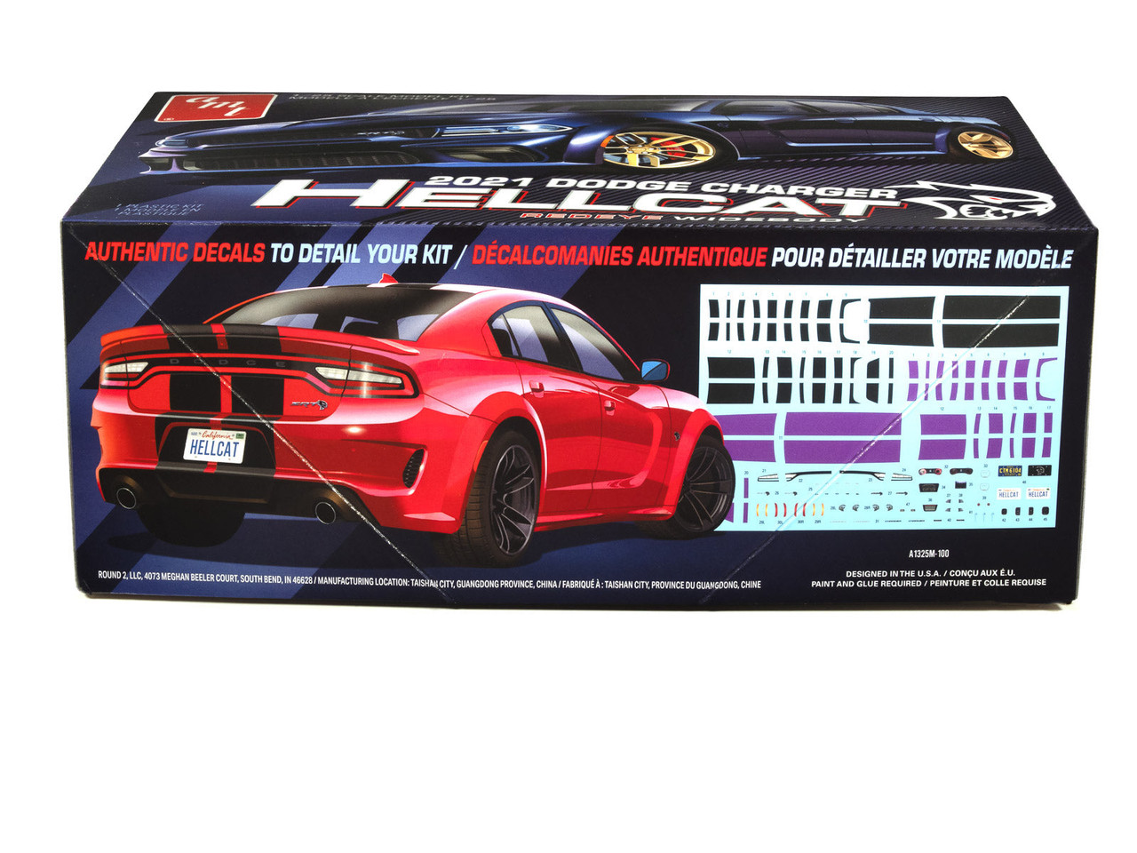 AMT1325M AMT 1/25 Dodge Charger HellCat Redeye Widebody