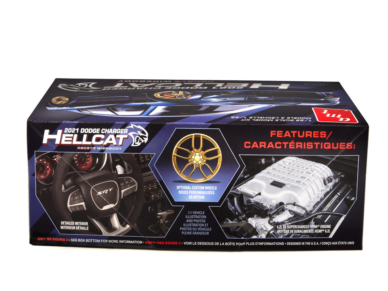 AMT1325M AMT 1/25 Dodge Charger HellCat Redeye Widebody