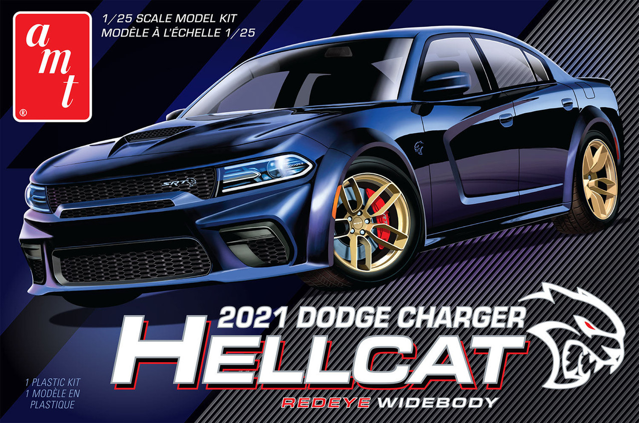 AMT1325M AMT 1/25 Dodge Charger HellCat Redeye Widebody