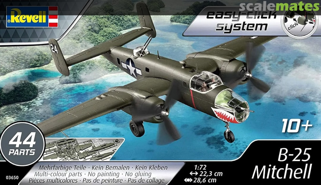 RVL03650  Revell 1/72 B-25 Mitchell