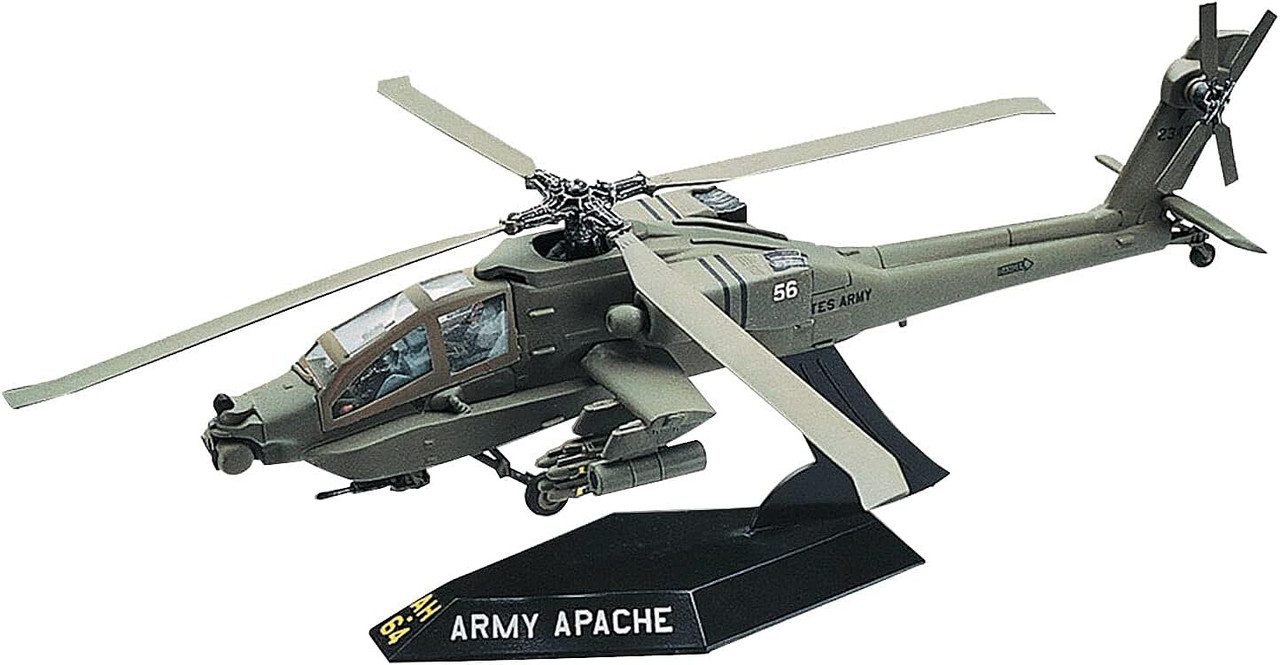 RMX851183 Revell 1/72 SNAP AH-64 APACHE GUNSHIP
