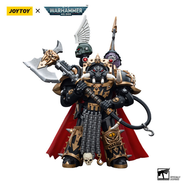 JT6489 Chaos Space Marines Black Legion Chaos Lord in Terminator Armour