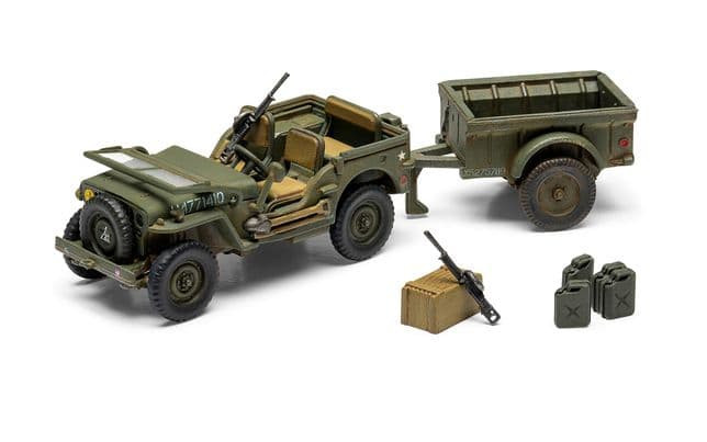 ARXA02339 Airfix 1/76  Willys MB Jeep