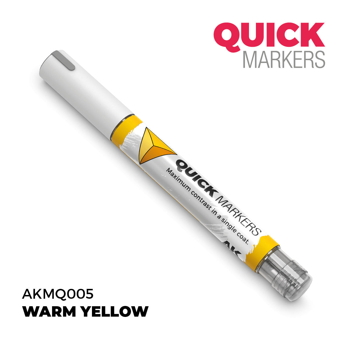 AKIMQ005 AK Interactive Warm Yellow - Quick Marker