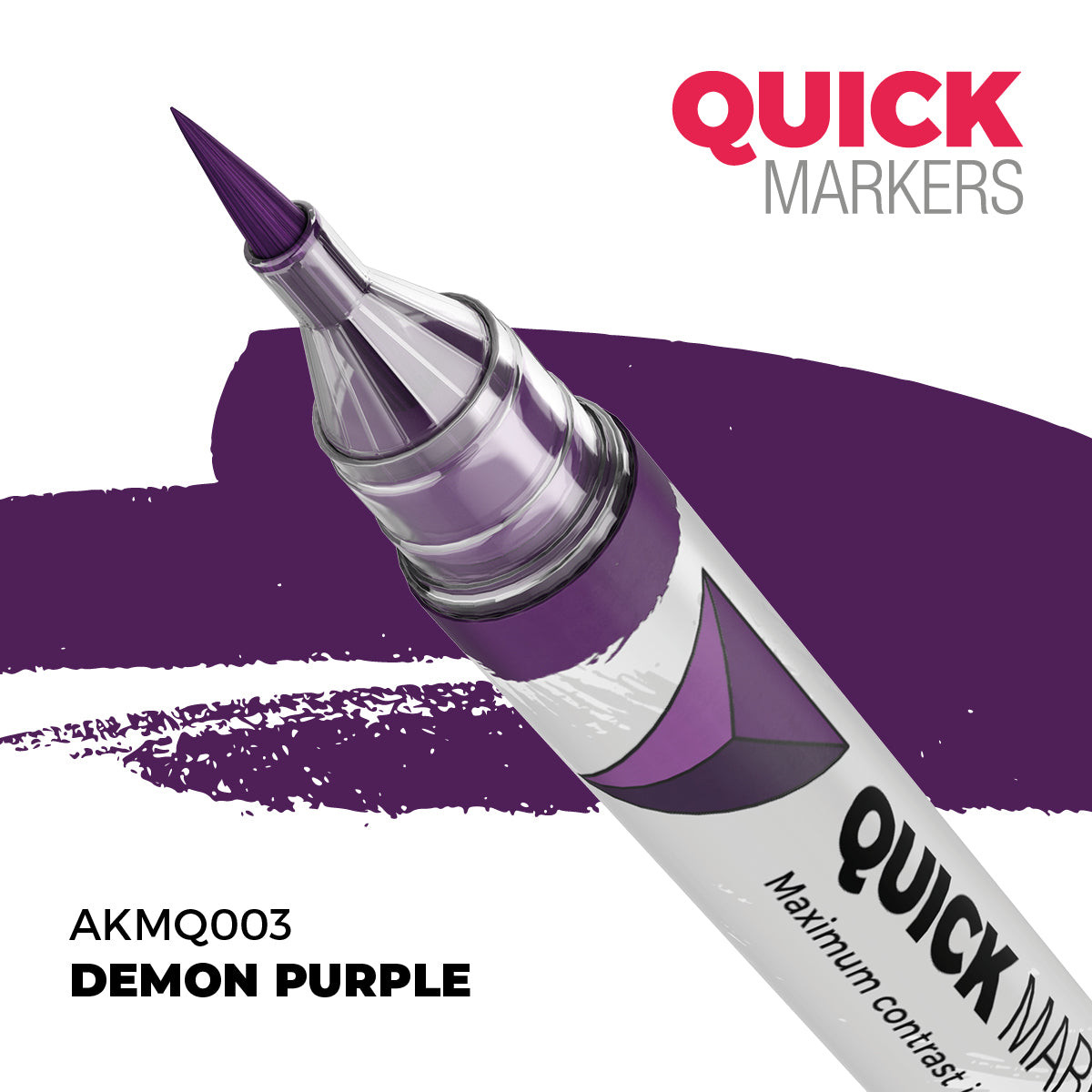 AKIMQ003 AK Interactive Demon Purple - Quick Marker