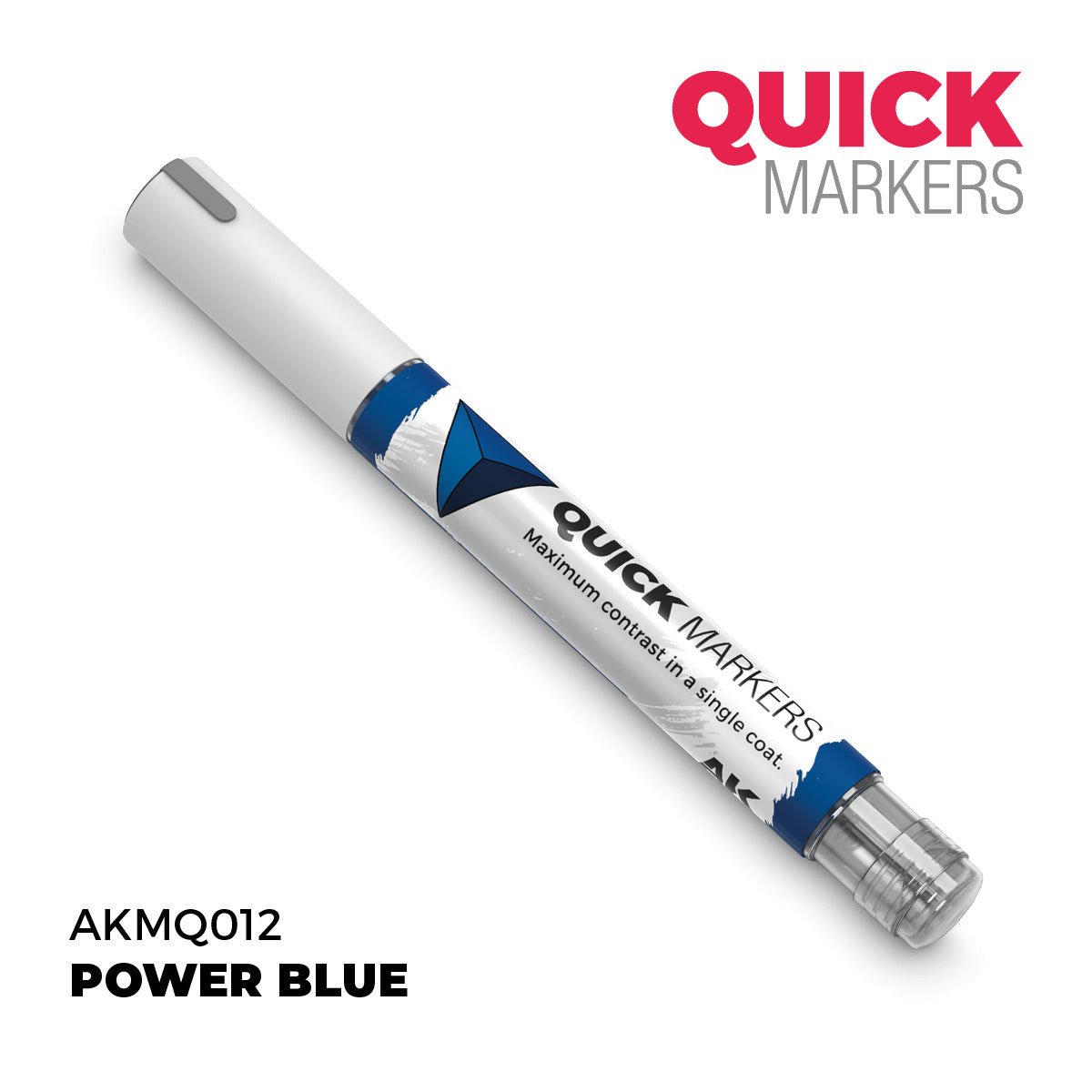 AKIMQ012 AK Interactive Power Blue - Quick Marker