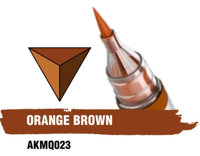 AKIMQ023 AK Interactive Orange Brown - Quick Marker