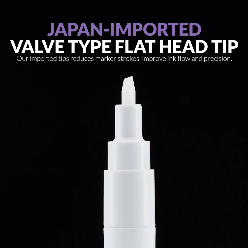 GAA45107 Gaahleri Metallic Series Markers Eraser 2-Pack