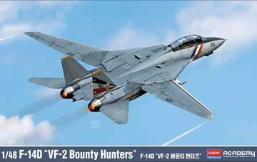 ACY12370 Academy 1/48 F-14D VF-2 "Bounty Hunters" Plastic Model kit