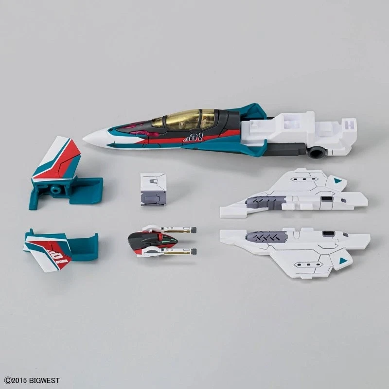 BAN2844652 Bandai HG 1/100 VF-31S Siegfried (Arad Molders Use) Deluxe Set "Macross"