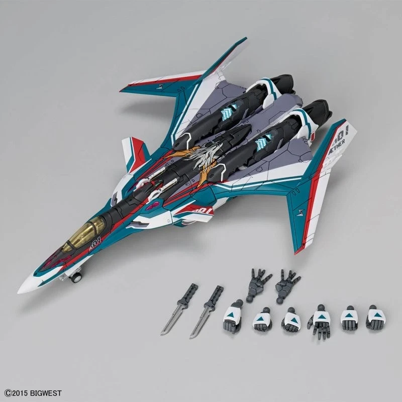 BAN2844652 Bandai HG 1/100 VF-31S Siegfried (Arad Molders Use) Deluxe Set "Macross"