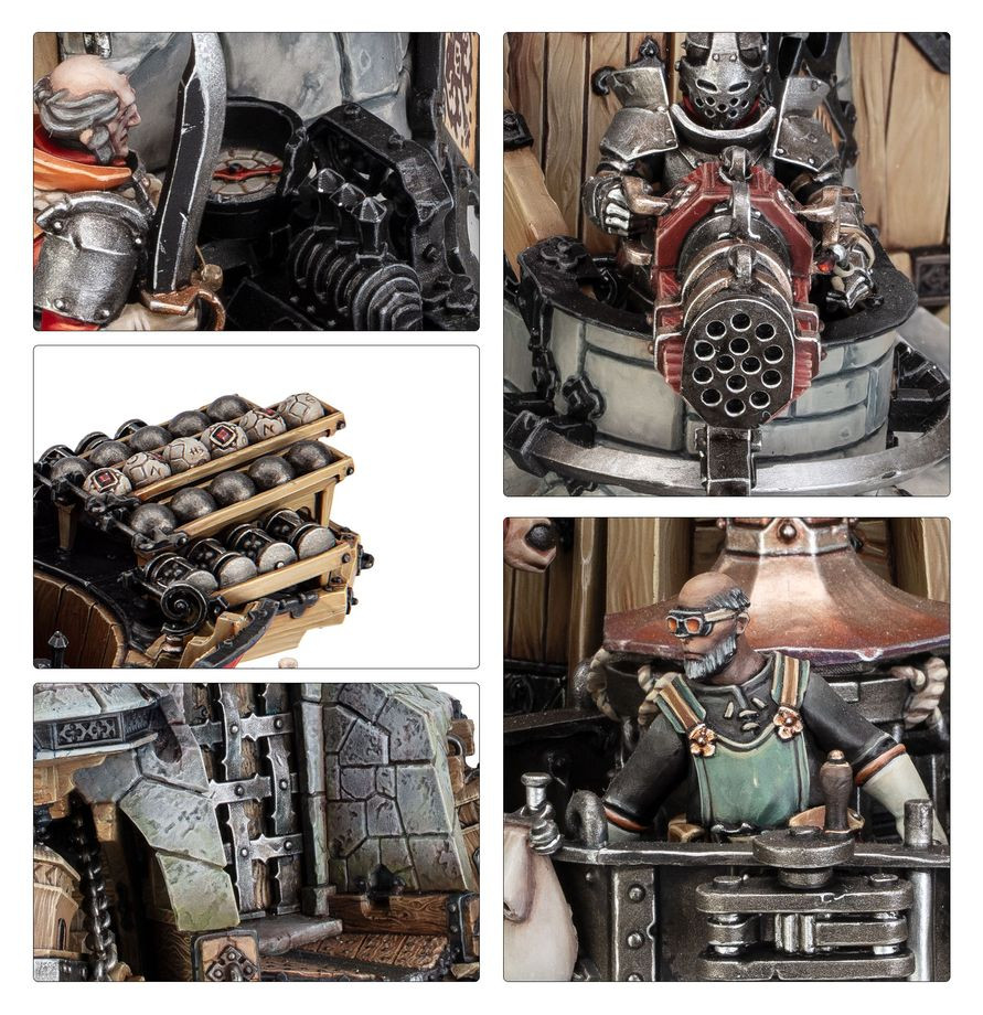 GW86-15 CITIES OF SIGMAR: CANNONADE COGFORT (AOS)