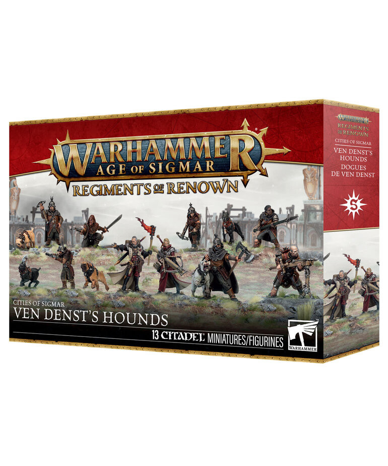 GW86-90 CITIES OF SIGMAR: VEN DENST'S HOUNDS (AOS)