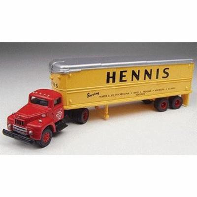 HO IH R-190 w/Aerovan Trailer  Henn