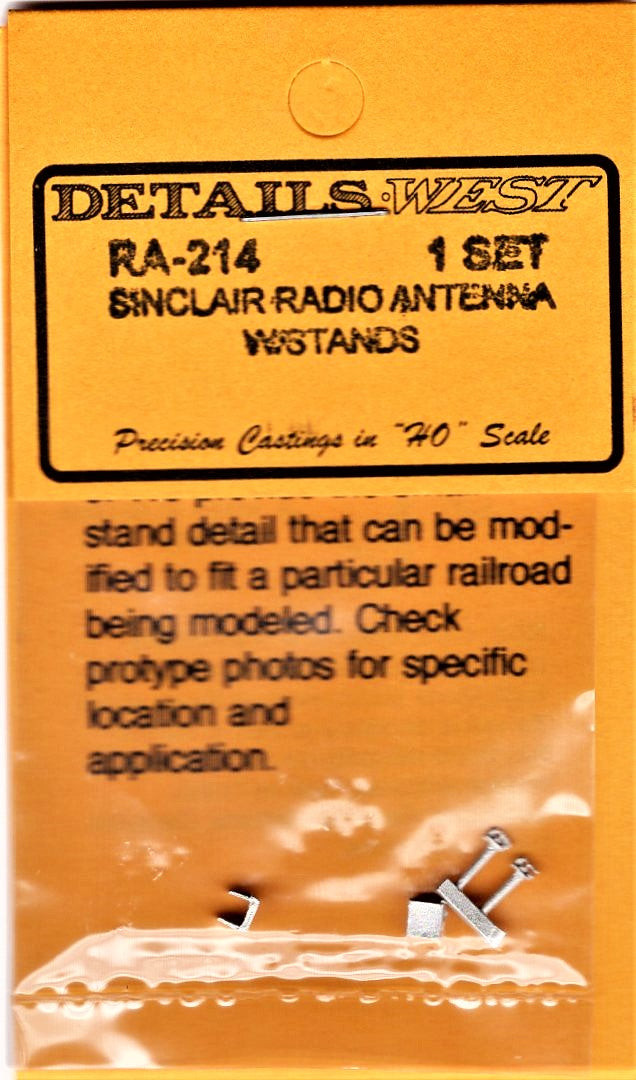 RA-214 HO Sinclair Radio Ante