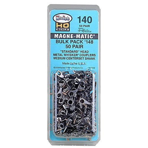 140 HO scale Bulk #148 Whisker Couplers  9:32  Center 50 Pair