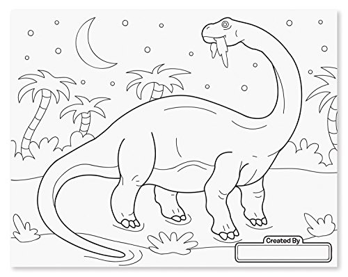 JUMBO COLORING PAD - BLUE