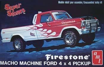 AMT858  1978 Ford Pick-Up. Firestone Super Stores 1/25