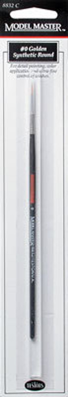 (D) 8832C Model Master Synthetic Paint Brush #0 (D) 8832C Model Master Synthetic Paint Brush #0