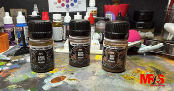 Using AK Interactive Pigments to Create Mud, Dust, and Dirt Effects